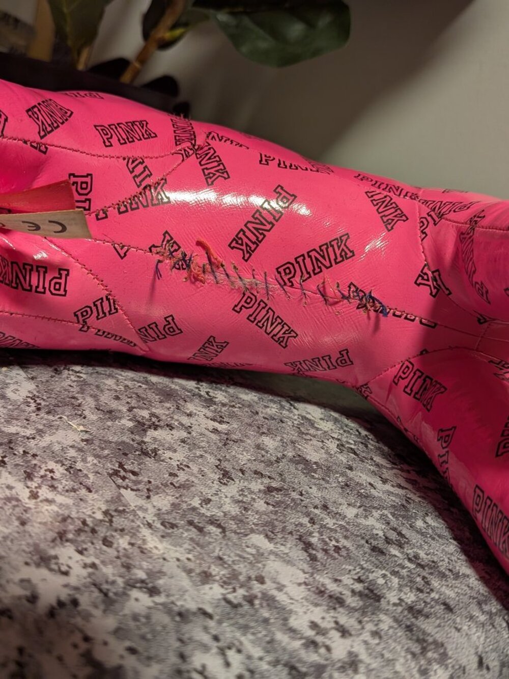 Victoria's Secret PINK Dog Plush 12" - Picture 2 of 2